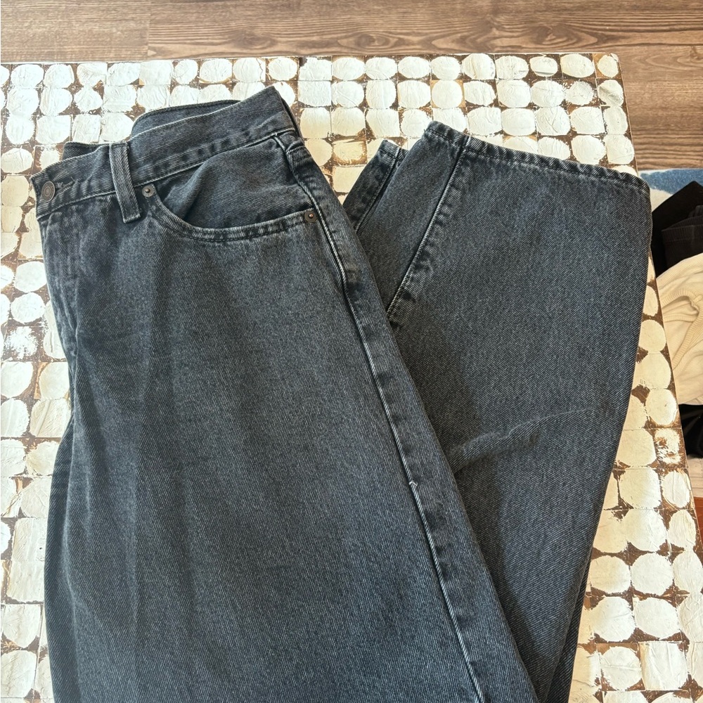 Classic Black Denim Jeans